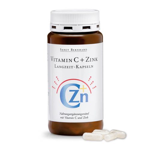 Sanct Bernhard C-vitamin+Cink kapszula 180db 