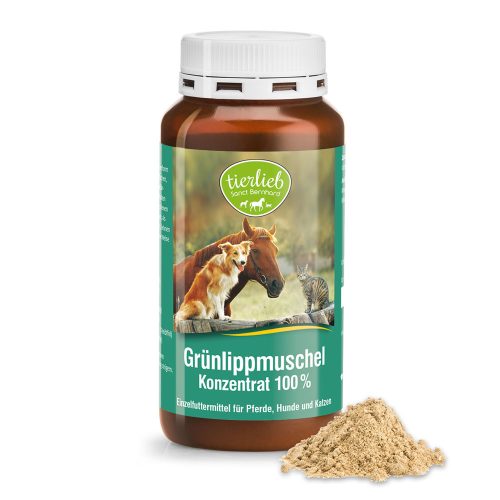 Tierlieb /Sanct Bernhard/ Zöldkagyló kivonat kutyáknak és macskáknak 150 g (100% Tisztaságú) 
