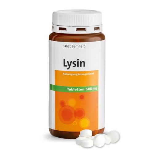 Sanct Bernhard Lysine tabletta 500mg 180db