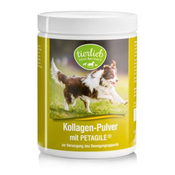   Tierlieb /Sanct Bernhard/ Kollagén por PETAGILE®-el kutyáknak és macskáknak 400 g 