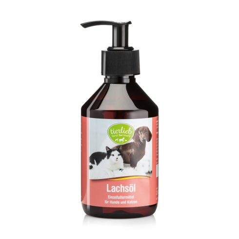 Tierlieb /Sanct Bernhard/ Lazacolaj kutyáknak és macskáknak 250 ml (100% Tisztaságú) 