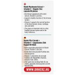 Dr. Herz Reishi 350 mg + C-vitamin + Szerves Cink kapszula 60 db