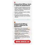 Dr. Herz Echinacea 1000 mg+C-vitamin+Szerves Cink  kapszula 60 db