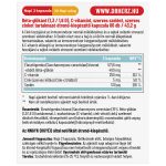 Dr. Herz Béta-Glükán+Szerves Cink,Szelén+C-vitamin vegan kapszula 60 db