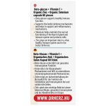 Dr. Herz Béta-Glükán+Szerves Cink,Szelén+C-vitamin vegan kapszula 60 db