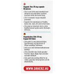 Dr. Herz Szerves Cink 25 mg kapszula 60 db