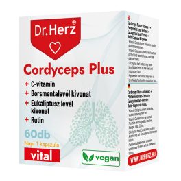 DR. Herz Cordyceps Plus + C-vitamin 60 db kapszula