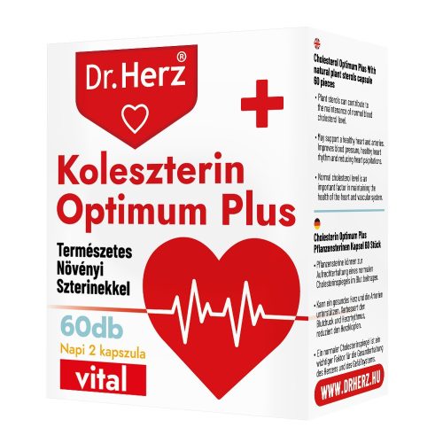 Dr. Herz Koleszterin Optimum Plus 60 db kapszula