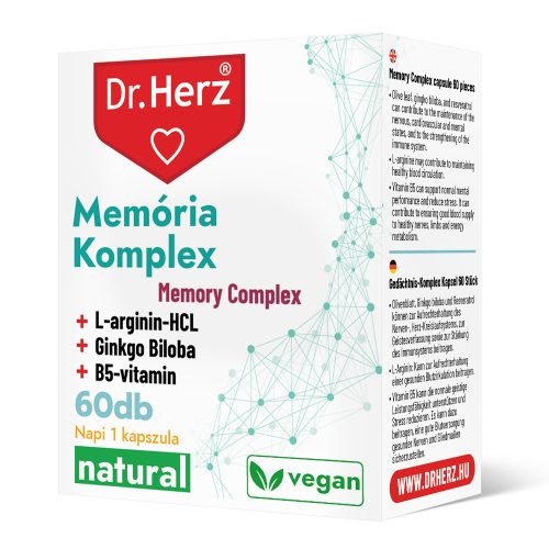 Dr. Herz Memória Komplex 60 db kapszula