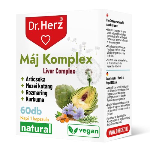 Dr. Herz Máj Komplex 60 db kapszula