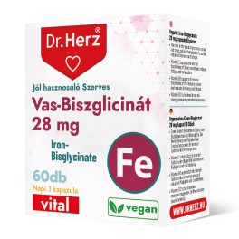 Dr. Herz Vas-biszglicinát 28 mg 60 db kapszula