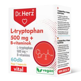 Dr. Herz L-tryptophan 500 mg + B-vitaminok 60 db kapszula
