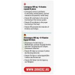 Dr. Herz Citromfű 500 mg + B-vitaminok 60 db kapszula