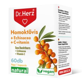 Dr. Herz Homoktövis + Echinacea + C-vitamin 60 db kapszula