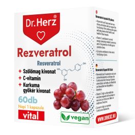 Dr. Herz Rezveratrol 60 db kapszula 