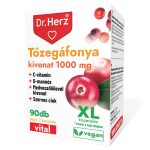 Dr. Herz Tőzegáfonya kivonat 1000 mg kapszula doboz XL