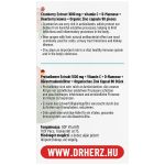 Dr. Herz Tőzegáfonya kivonat 1000 mg kapszula doboz XL