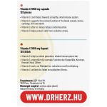 Dr. Herz C-vitamin 1050 mg PURE  kapszula 120 db XXL