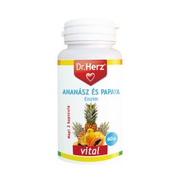 Dr. Herz Ananász Papaya kapszula 60db