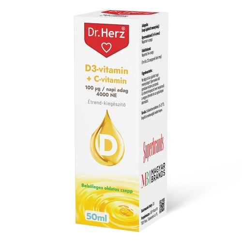 Dr. Herz D3-vitamin csepp