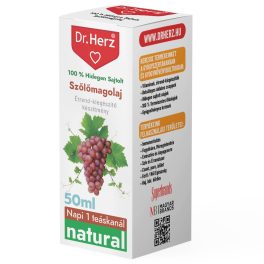 Dr. Herz Szőlőmag olaj 100% hidegen sajtolt 50ml