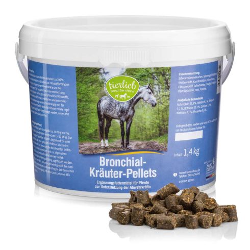 Tierlieb /Sanct Bernhard/ Légzéskönnyítő gyógynövény pellet lovaknak 1,4 kg